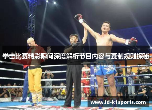拳击比赛精彩瞬间深度解析节目内容与赛制规则探秘